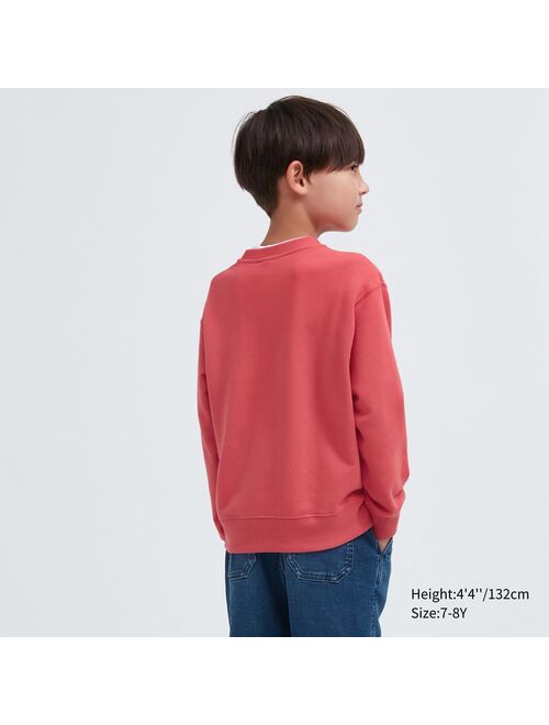 UNIQLO Ultra Stretch Graphic Long-Sleeve Sweatshirt
