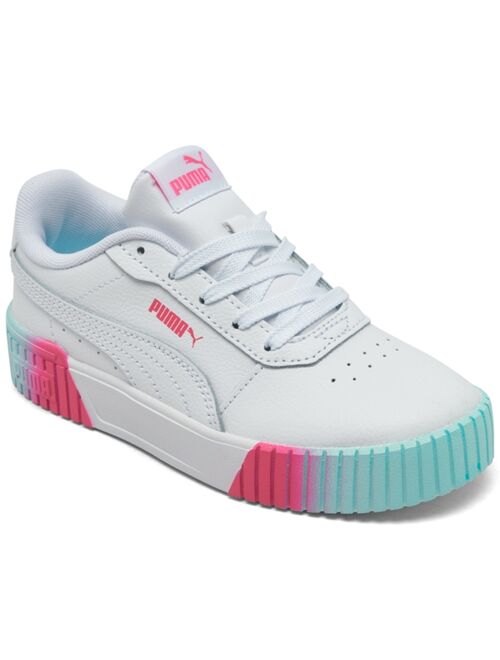 Puma Little Girls Carina Fade Casual Sneakers from Finish Line