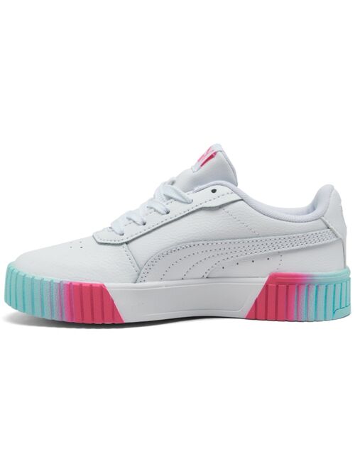Puma Little Girls Carina Fade Casual Sneakers from Finish Line