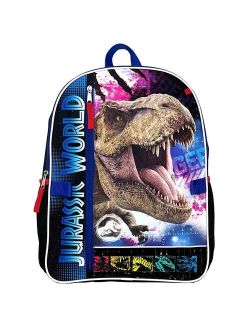 Licensed Character Kids Jurassic Park Dinosaur 5-Piece Backpack Set