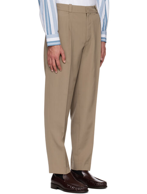 Acne Studios Taupe Tailored Trousers
