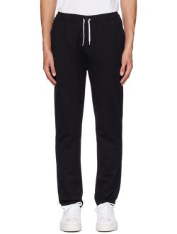 Fred Perry Black Reverse Sweatpants