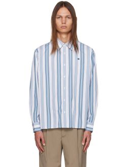 ACNE STUDIOS Blue & White Stripe Shirt