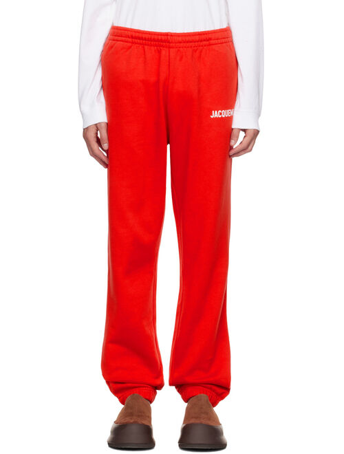 Red Le Papier 'Le Jogging Jacquemus' Sweatpants