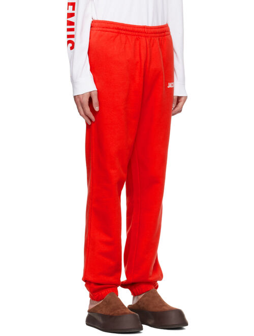 Red Le Papier 'Le Jogging Jacquemus' Sweatpants