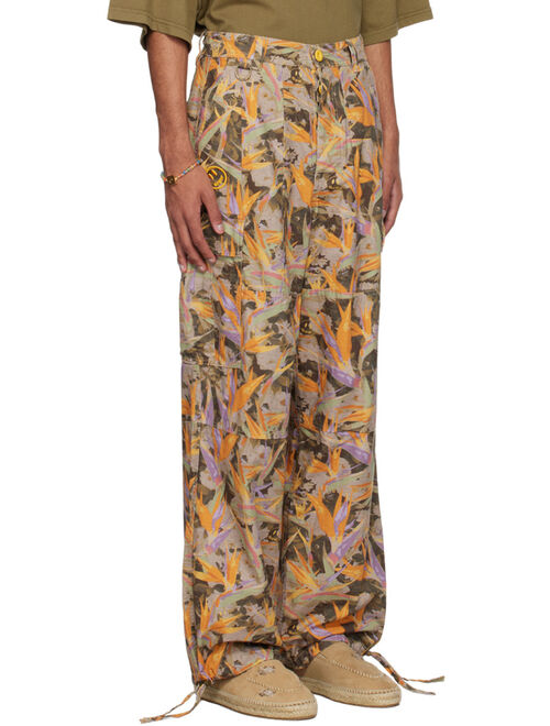 drew house Multicolor Printed Cargo Pants