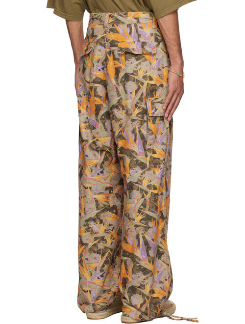drew house Multicolor Printed Cargo Pants