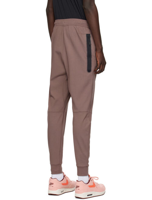 Nike Purple Paneled Sweatpants