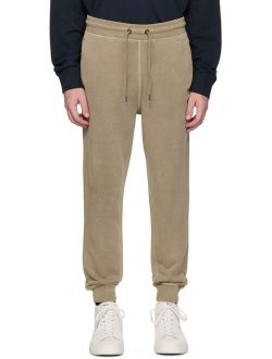 BOSS Taupe Relaxed-Fit Track Pants
