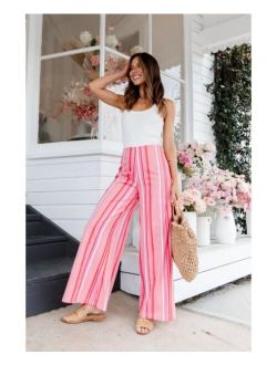PETAL AND PUP Womens Camie Wide Leg Pant