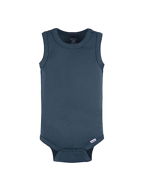 Gerber Baby Boys Multi-Pack Sleeveless Onesies Bodysuit