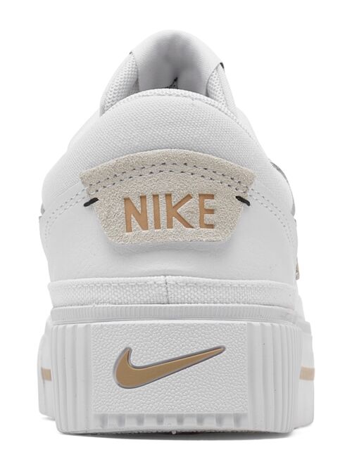 NIKE Women's Court Legacy Lift Platform Casual Sneakers from Finish Line