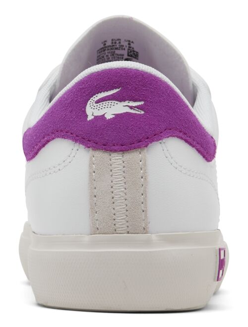 LACOSTE Women's Powercourt Casual Sneakers from Finish Line
