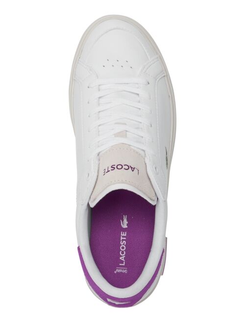LACOSTE Women's Powercourt Casual Sneakers from Finish Line