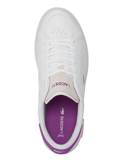 LACOSTE Women's Powercourt Casual Sneakers from Finish Line