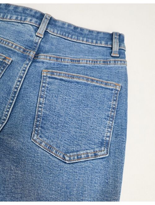 ASOS Petite ASOS DESIGN Petite ultimate skinny jean in mid blue