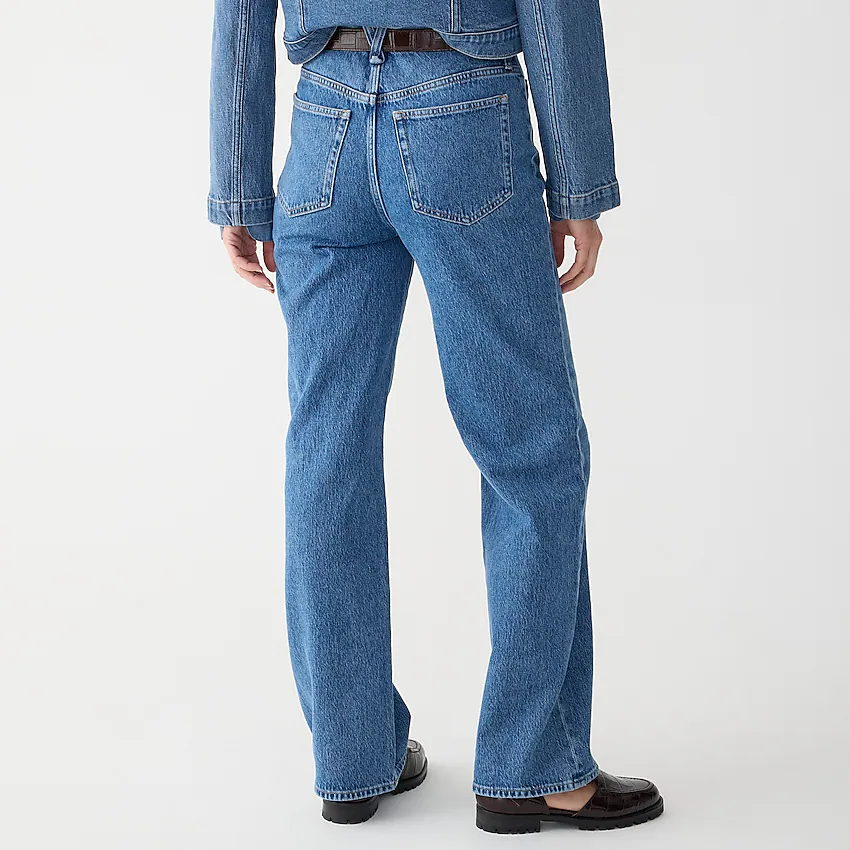 J.Crew Full-length slim wide-leg jean in Joelle wash
