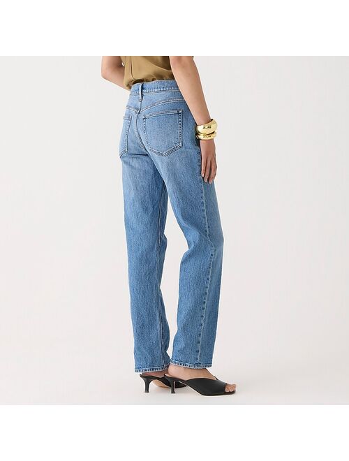 J.Crew Mid-rise '90s classic straight-fit jean in Pheasant wash