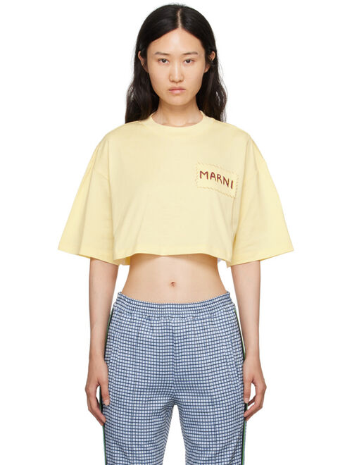 MARNI Yellow Printed T-Shirt
