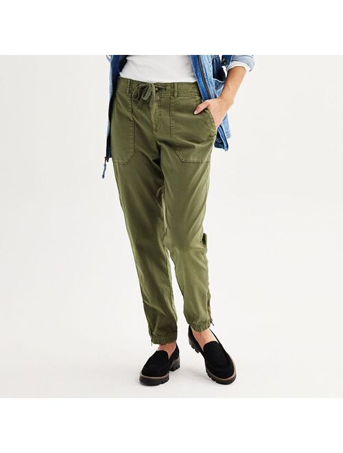 Women's Sonoma Goods For Life Mid-Rise Utility Jogger Pants