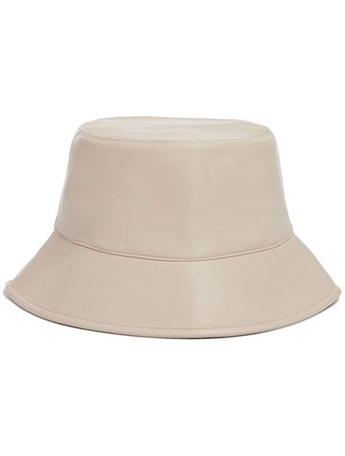 Apparis faux-leather bucket hat