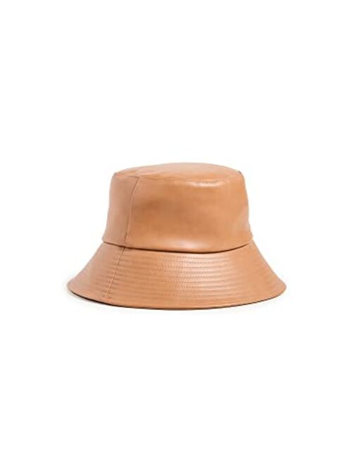 Lack of Color Women's Vegan Leather Wave Bucket Hat