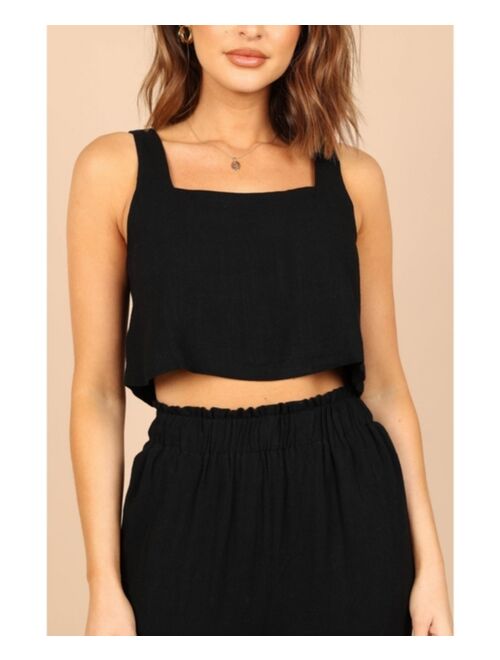 Petal & Pup PETAL AND PUP Womens Eleanor Cropped Top