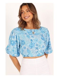 PETAL AND PUP Womens Kaia Cropped Top