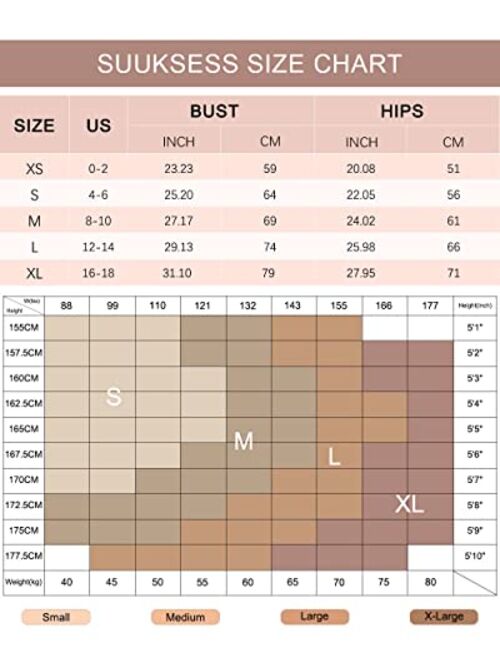 SUUKSESS Women Sexy Square Neck Thong Bodysuit Backless Cami Bodysuit Top