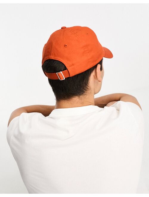 The North Face Norm cotton cap in rust