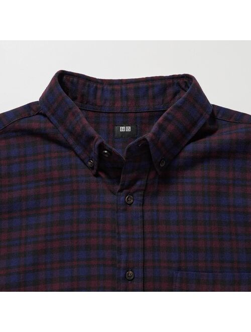 UNIQLO Flannel Checked Long Sleeve Shirt