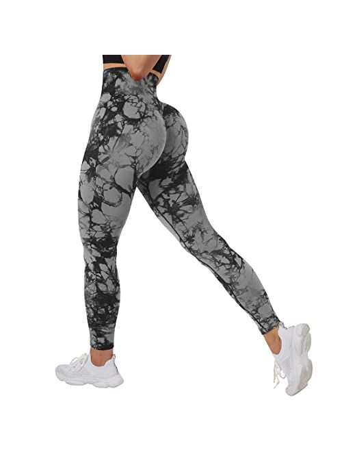 SUUKSESS Women Contour Scrunch Butt Lifting Leggings Seamless Workout Yoga Pants