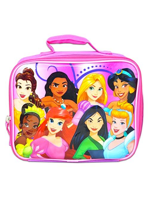 Disney The Little Mermaid Mini Backpack with Lunch Box - Bundle with 11 Mini Ariel Backpack, Lunch Bag, Stickers, More | Little Mermaid Backpack for Toddlers