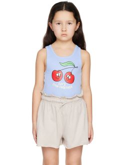 Kids Blue Rosie Tank Top