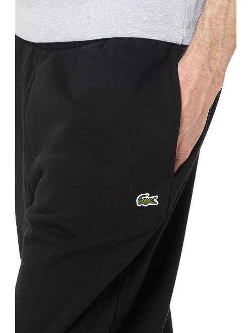 Lacoste Essentials Fleece Sweatpants with Ribbed Ankle Opening
