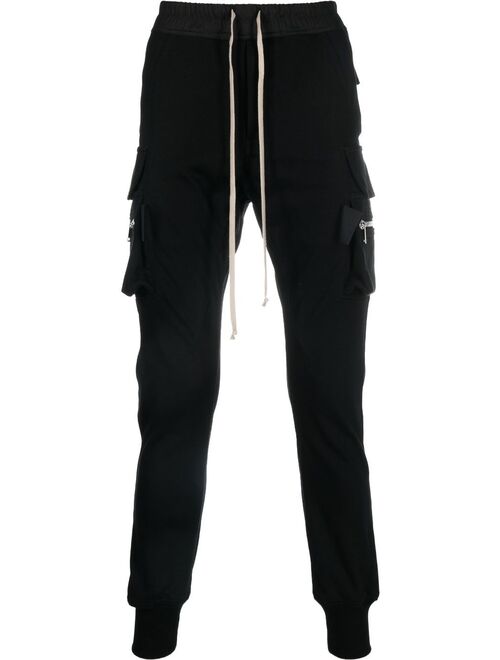 Rick Owens slim-cut leg cargo trousers