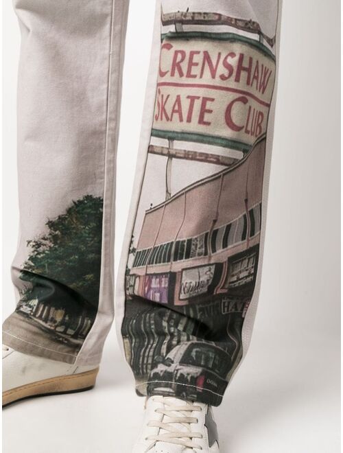 CRENSHAW SKATE CLUB x Browns Square work trousers