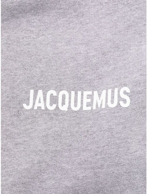 Jacquemus logo-print organic cotton track pants