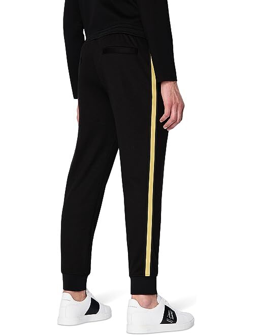 Armani Exchange Side Striped Drawstring Joggers