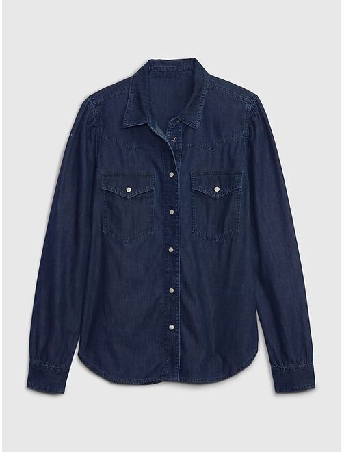 Gap Denim Western Shirt