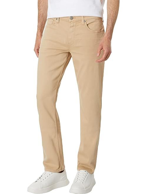 Paige Federal Transcend Slim Straight Fit Pants in Roasted Vanilla