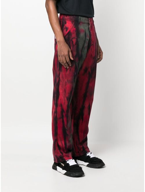 CRENSHAW SKATE CLUB x Browns dyed work trousers