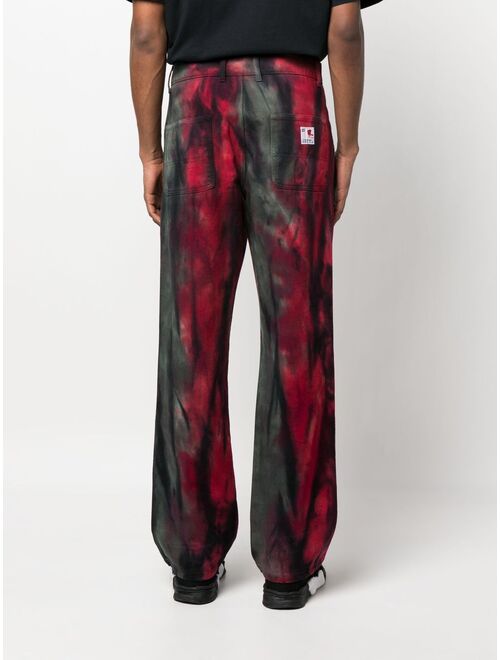 CRENSHAW SKATE CLUB x Browns dyed work trousers