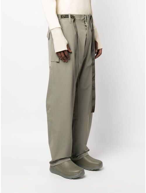 ACRONYM schoeller Dryskin wide-leg trousers