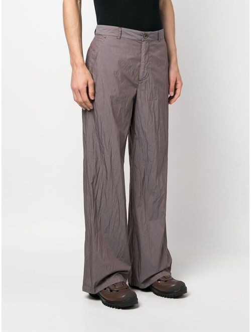 OUR LEGACY wide-leg cotton trousers
