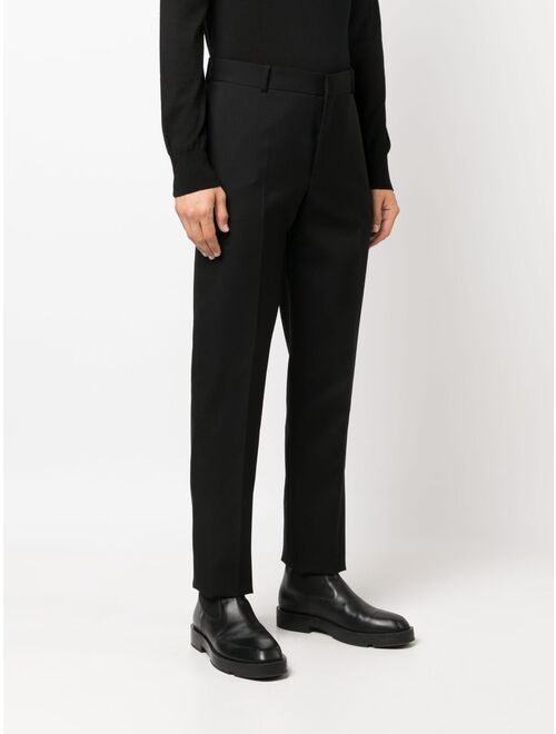Alexander McQueen mid-rise wool tailored trousers