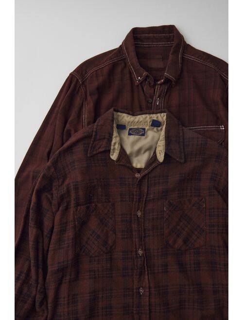 Urban Renewal Remade Overdyed Flannel Shirt