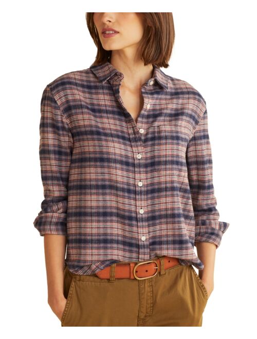 PENDLETON Women's Cotton Boyfriend Flannel Shirt