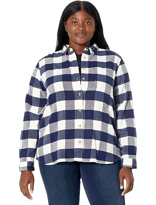 L.L.Bean Organic Flannel Shirt Plaid