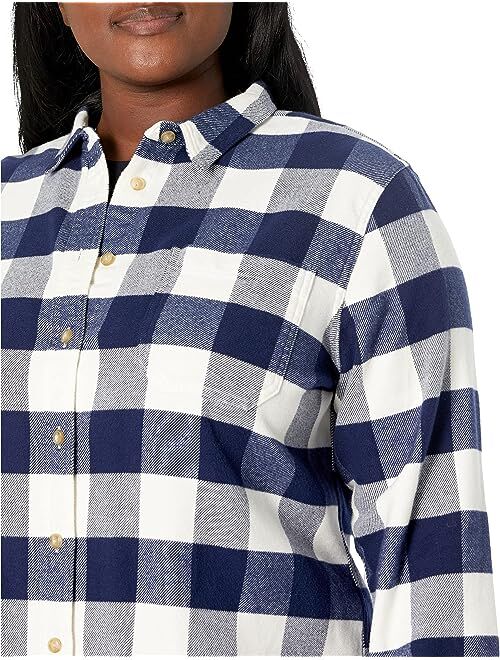 L.L.Bean Organic Flannel Shirt Plaid